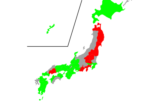 行ったことある県晒すで