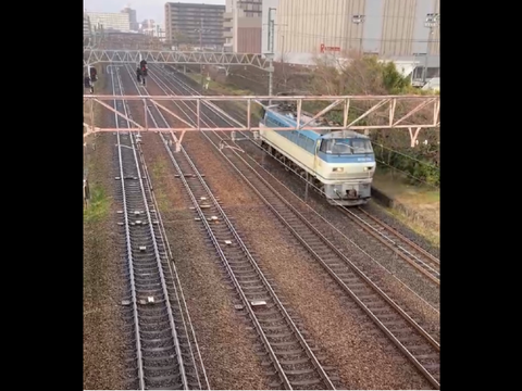 EF66形100番台単機回送