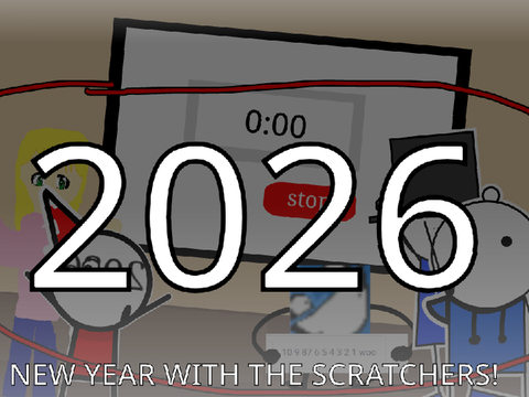 New year with the scratchers!! | #animations #music #all