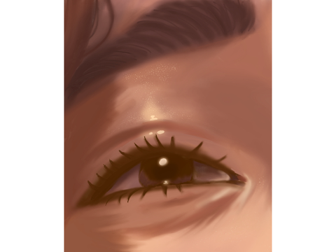 A drawing of my eye