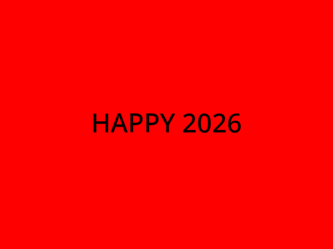 HAPPY 2026