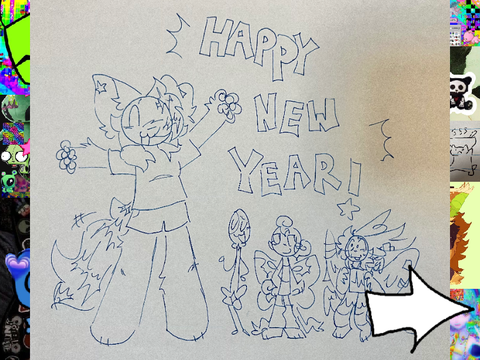 .. NEW YEARS ART DUMP [✩]