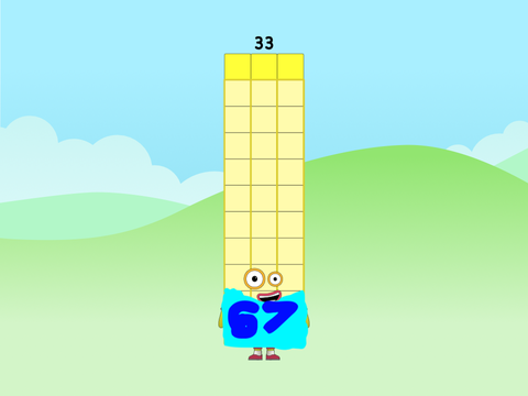 Numberblocks 33-39 Vectors but crazy 