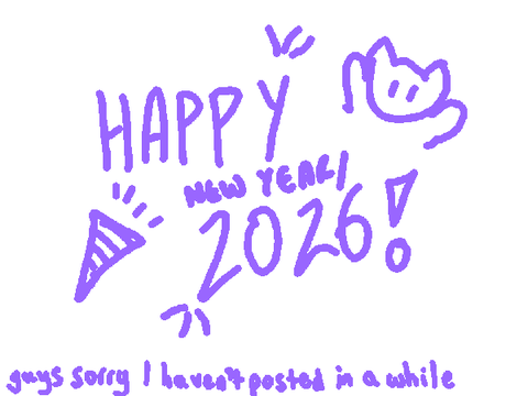 Happy new year/2026!!!