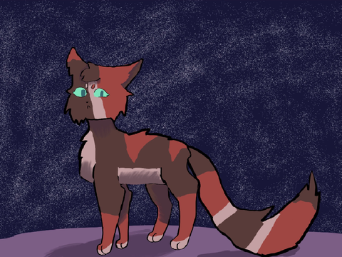 For @Meadowfoot_ ToPH  Salmonpaw in StarClan