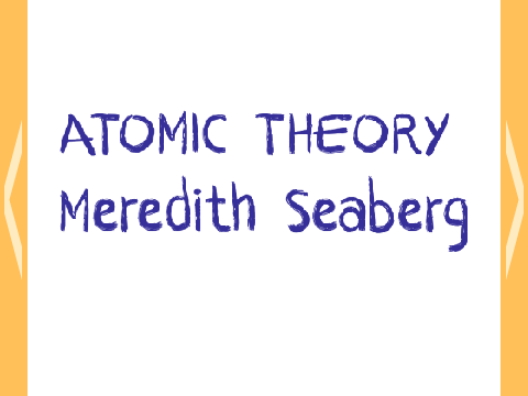 ATOMIC MODEL TIMELINE