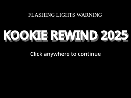 KOOKIE REWIND 2025 (thx to @snowleopard24