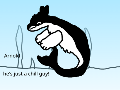 Arnold The Chill guy