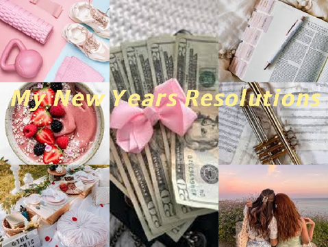 ⋆New Years Resolutions⋆