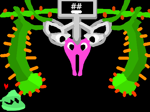 Goofy ahh Flowey fight