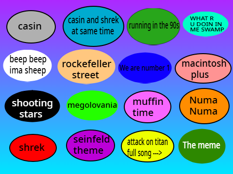 meme songs #1