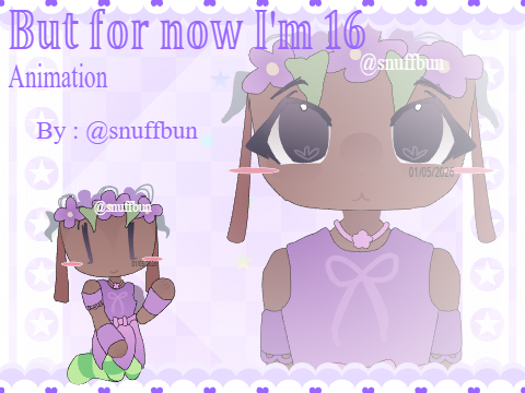 ⸝⸝ ☆ а пока мне 16 ⋮ Animation ꒱