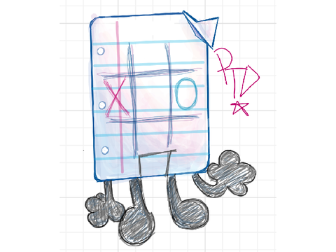 Tic-tac-toe fanart (Filler)