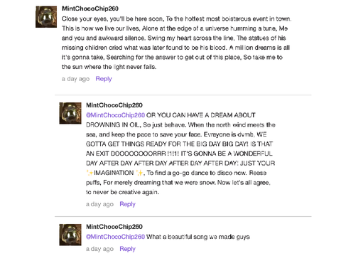 Chaotic Fanboo Comments Pt. 1