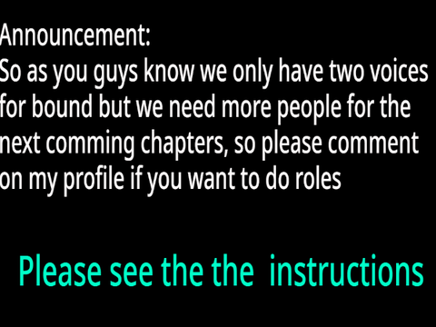Announcement
