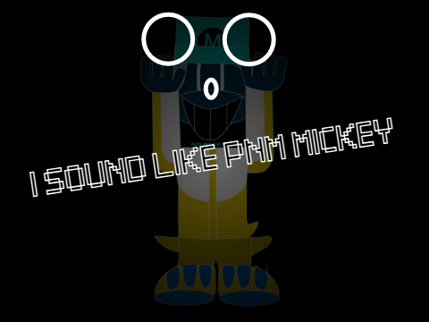 My photonegative mickey impression