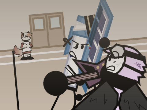 slight altercation between friends