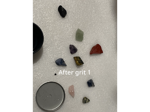Rock tumbling