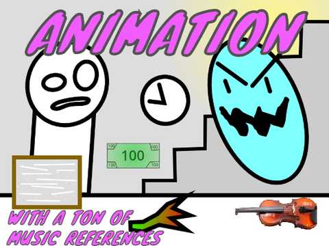 Animation with a ton of music references