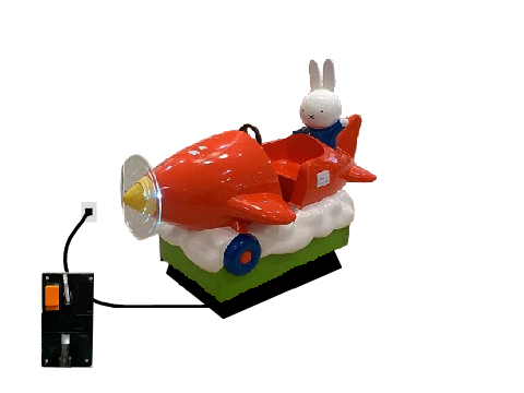 Jolly Roger Miffy's Adventures Big and Small Plane Kiddie Ride (English) (Fanmade)