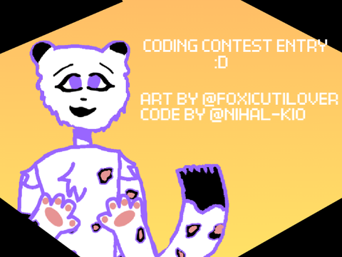 50 followers!!!! coding contest!!! - ENTRY -
