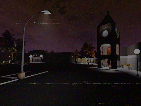 Mapleton Malls clock tower