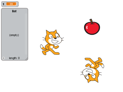 Scratch help - data and broadcasting blocks