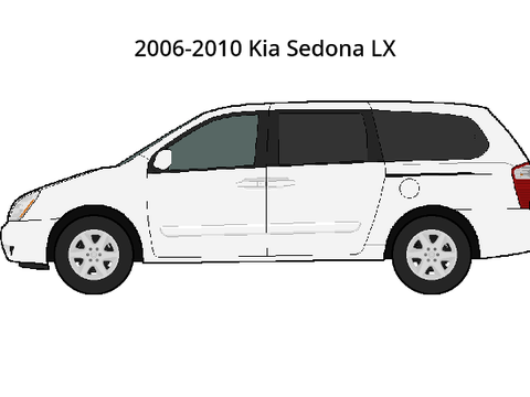 2006-2012 & 2014 Kia Sedona