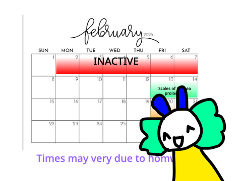 Posting scheduals