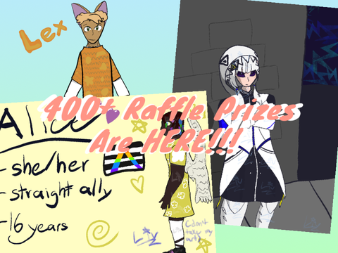 400+ Raffle Prizes!!! (finally XP)