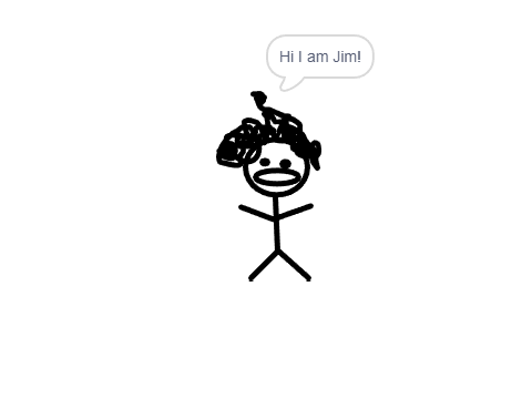 Pls don't be mean to Jim!