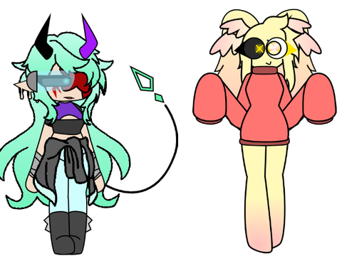 Collab with my gacha oc remix