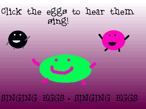 singing eggs