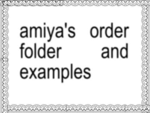 amiya's σrɖꫀɾ ხᥲ᥉ƙᥱȶ !!