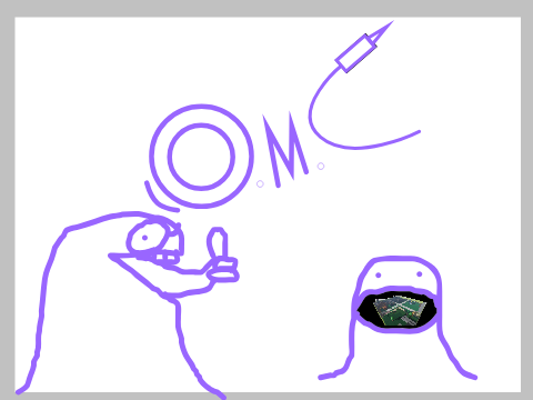 OMC Redrawn: Bleb exists