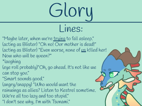 Glory lines