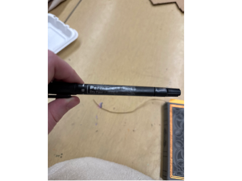 My marker..