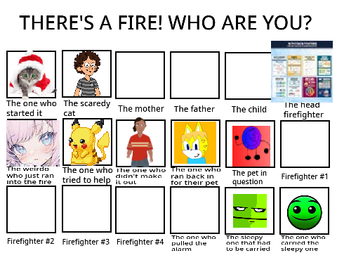 THERE'S A FIRE! WHO ARE YOU? remix remix remix