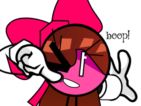pinky ball girl redesign