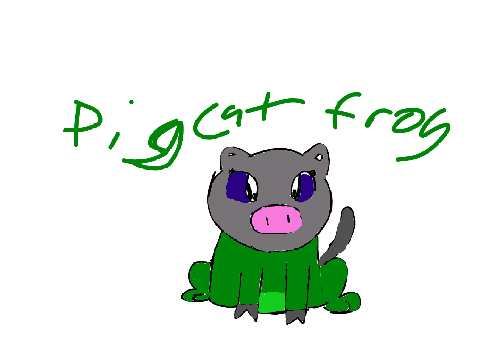 the PIG CAT FROG