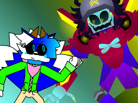LEO VS DRAVYN (fight collab)