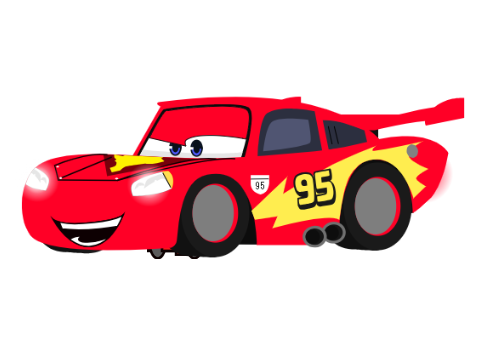 generic bump and go lightning mcqueen