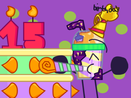 crappy late bday art