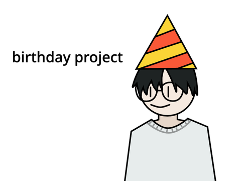 birthday project