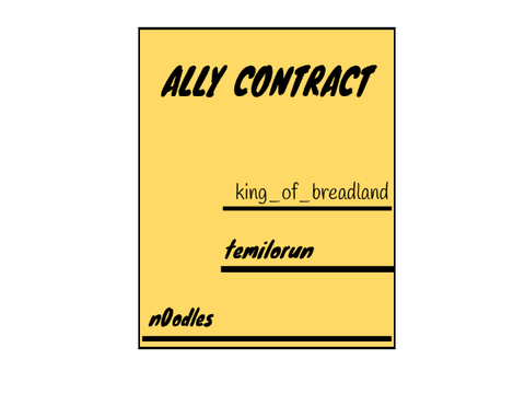 signed breadland ally contract