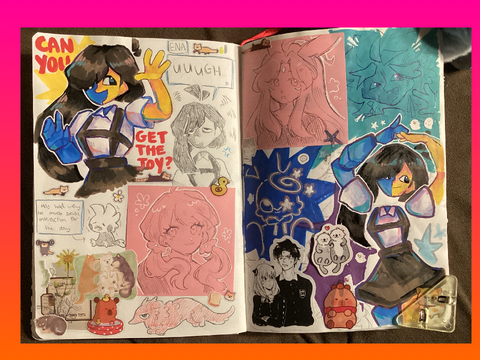 progressively lower quality art dump (reshare)