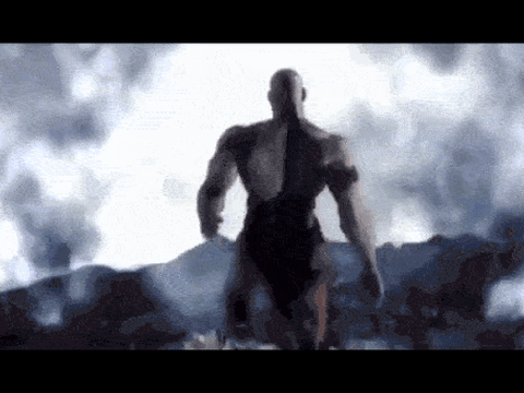 Kratos Falling Six Feet