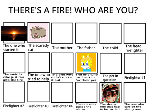 THERE'S A FIRE! WHO ARE YOU?  remix