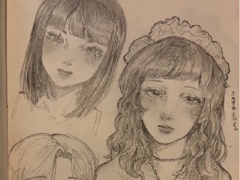 ₍ᐢ. .ᐢ₎ tiny fart dump (traditional!?) || ੈ✩‧₊˚