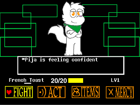 Pija Undertale Battle